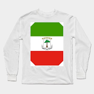 Exploring Equatorial Guinea's Flag Design Long Sleeve T-Shirt